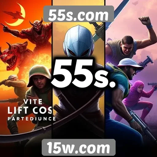 Desempenho dos jogos mais populares no 55s.com