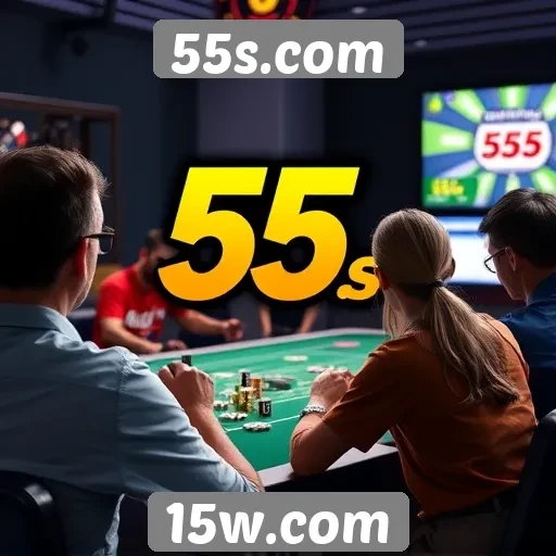 Acessibilidade do site para jogadores iniciantes em 55s.com